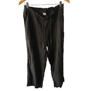 CP Shades Linen Black Pants SZ. S